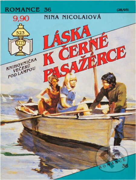 Kniha: Láska k černé pasažérce (Nina Nicolai). Ivo Železný, 1993