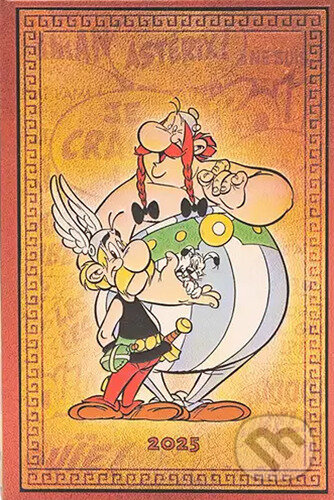 Paperblanks - týždenný diár Asterix & Obelix 2025, Paperblanks, 2024