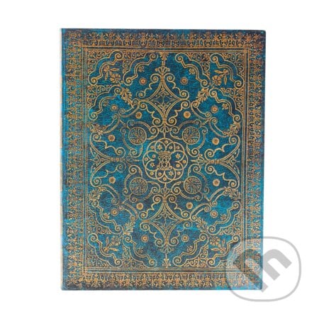 Paperblanks - denný diár Azure 2025 (ultra, elastické zatváranie)