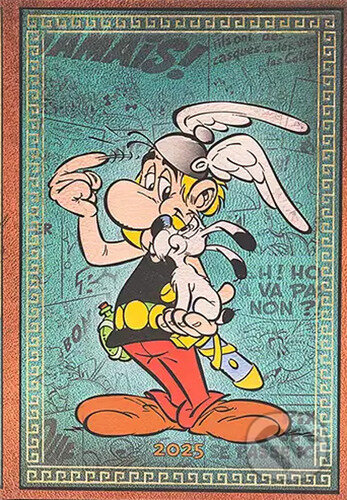 Diář Asterix the Gaul 2025, Paperblanks, 2024