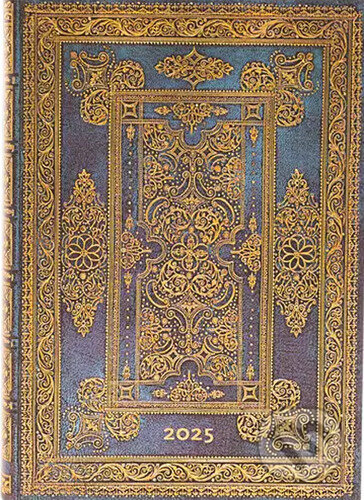 Paperblanks - denný diár Blue Luxe 2025, Paperblanks, 2024