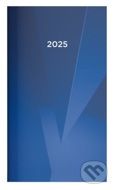 Vreckový diár 14-dňový 2025 - Modrý (Albi). Albi, 2024