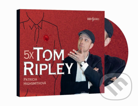 5x Tom Ripley (audiokniha) (CD (mp3)) - Patricia Highsmith - audiokniha z kategorie Detektivky, thrillery a horory