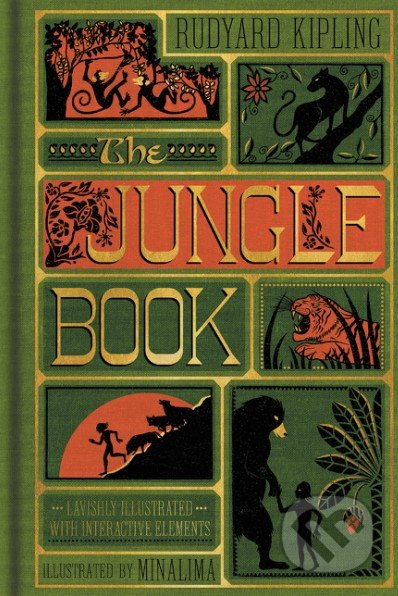 The Jungle Book - Rudyard Kipling, MinaLima (Ilustrátor), HarperCollins, 2016
