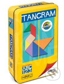 Tangram Metal Box - hra z kategorie Domino, hlavolamy