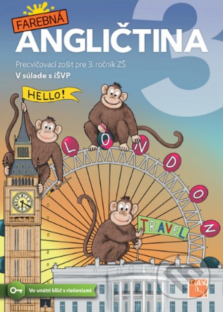 Farebná angličtina 3 (Precvičovací zošit pre 3. ročník ZŠ) - kniha z kategorie 1. stupeň