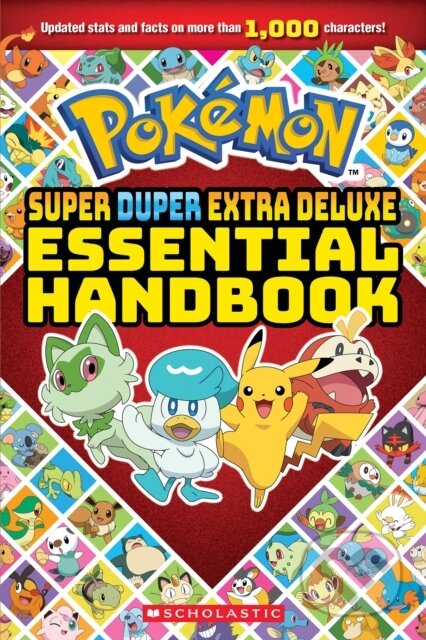 Pokémon Super Duper Extra Deluxe Essential Handbook - kniha z kategorie Beletrie pro děti