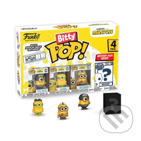 Funko Bitty POP: Minions Eye Matie 4-pack (Funko). Funko, 2024