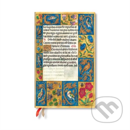 Paperblanks - týždenný diár Spinola Hours 2025 (maxi, vertikálny, elastické zatváranie)