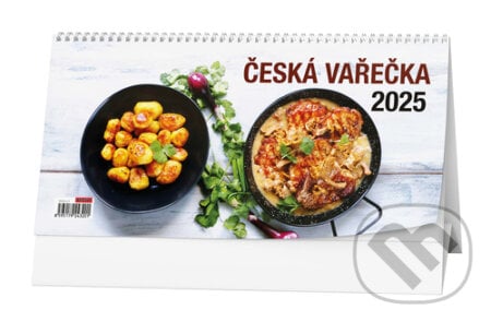 Česká vařečka 2025 - stolní kalendář