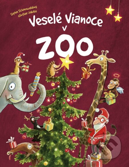 Veselé Vianoce v ZOO - Sophie Schoenwald, Günther Jakobs (ilustrátor), Stonožka, 2024