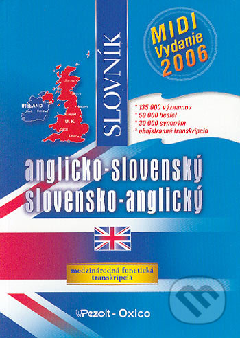Anglicko-slovenský, slovensko-anglický slovník - MIDI vydanie 2006 - Marián Andričík, Pezolt PVD, 2006