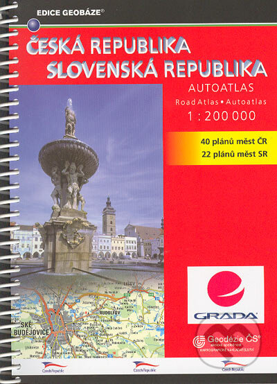 Autoatlas ČR a SR - 1:200 000, Grada, 2006