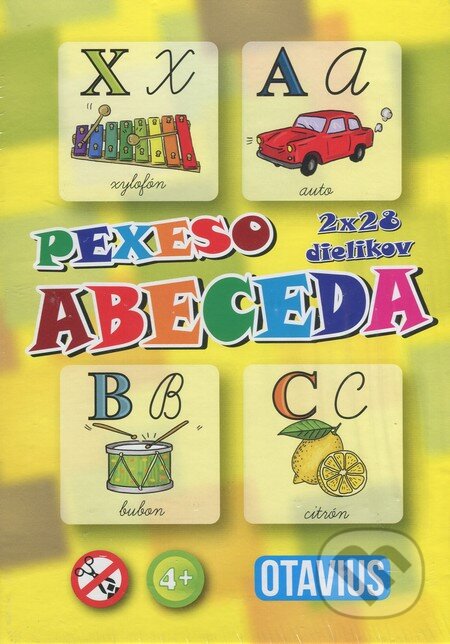 Abeceda (Pexeso - 2x28 dielikov) - hra z kategorie Vzdělávací hry