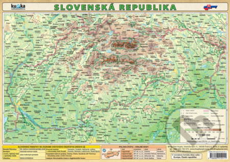 Slovenská republika - Petr Kupka - kniha z kategorie Mapy Evropy