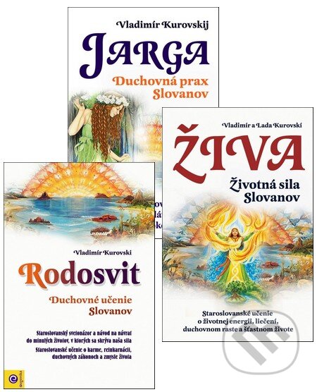 Živa, Jarga, Rodosvit (komplet 3 knih) - Vladimír Kurovski, Eugenika