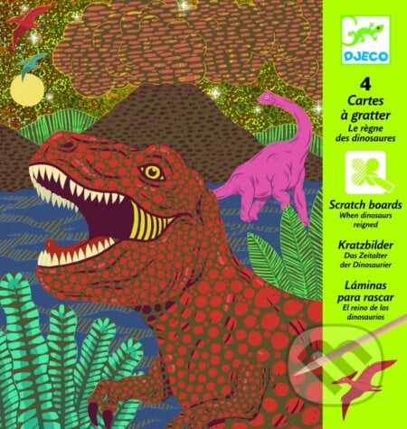 Vyškrabovačky - Doba dinosaurov, Djeco, 2019