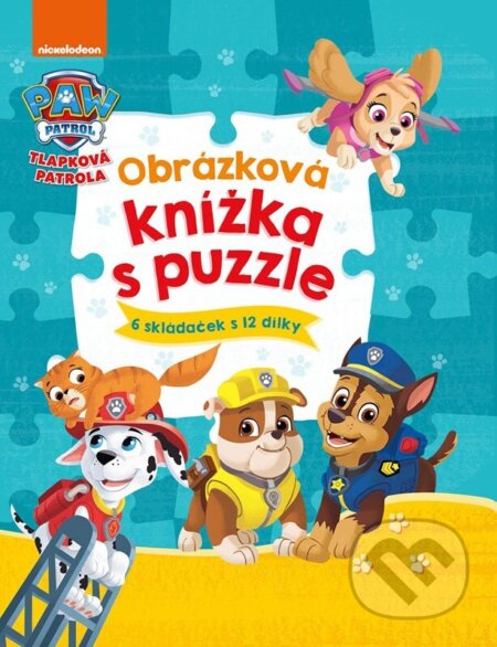 Tlapková patrola: Obrázková knížka s puzzle - kolektív autorov, Alicanto, 2024