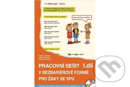 Kniha: Angličtina - Pracovní sešit v bezbariérové formě 1 .díl (Rýdlová Ing., Pálenská Ing. a Řimnáčová Ing. Mgr.). Computer Media