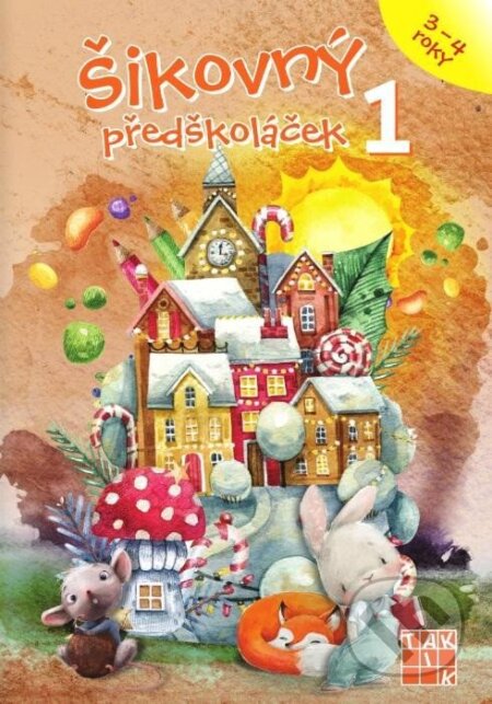 Šikovný předškoláček 1 - pracovní sešit - kniha z kategorie Mateřská škola a předškoláci