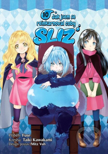 Jak jsem se reinkarnoval coby sliz 10 - Fuse, Taiki Kawakami (ilustrácie) - kniha z kategorie Komiksy
