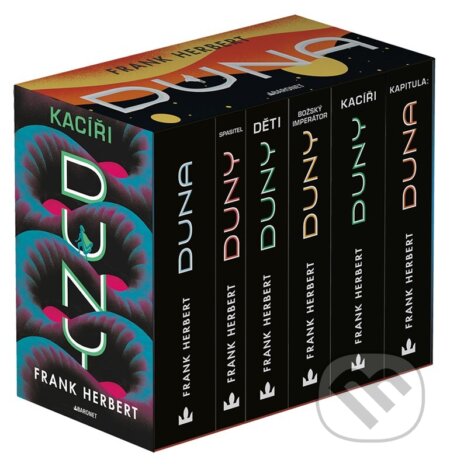 Duna - box - Frank Herbert - kniha z kategorie Sci-fi a fantasy