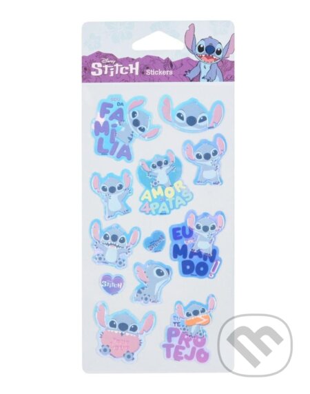 Colorino Pop-Up samolepky Stitch 2, mix