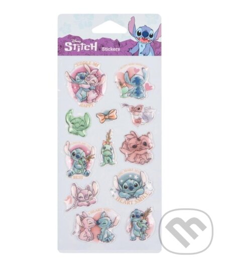 Colorino Pop-Up samolepky Stitch 3, mix