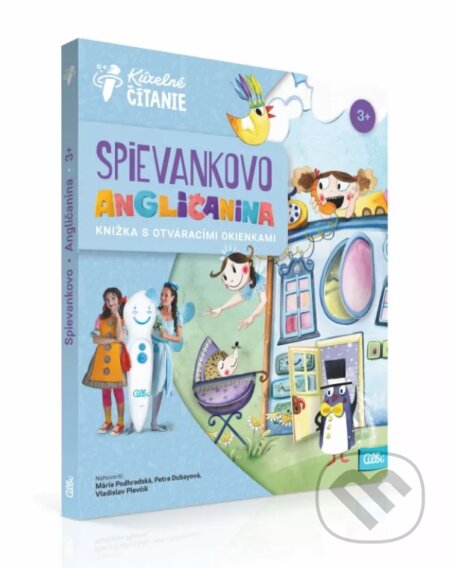 Kúzelné čítanie: Spievankovo Angličanina - Kristína Hroznová (ilustrátor), Lenka Tomešová, Ivana Brunová, Mária Podhradská, Albi, 2024