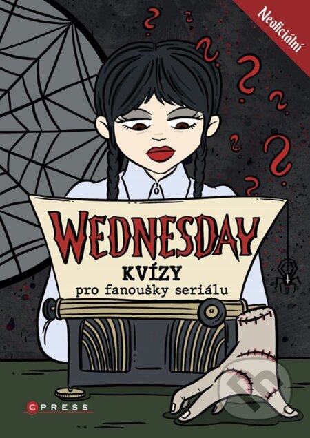 Wednesday – kvízy pro fanoušky seriálu - kniha z kategorie Beletrie pro děti