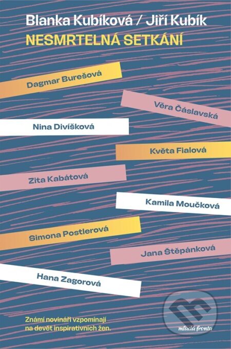 Nesmrtelná setkání (Myšlenky inspirujících žen) - Blanka Kubíková, Jiří Kubík - kniha z kategorie Žurnalistika