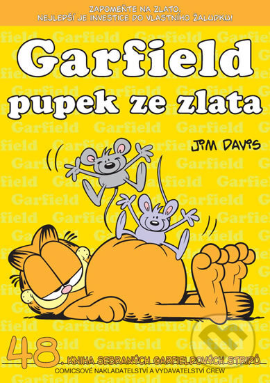 Garfield 48: Pupek ze zlata - Jim Davis - kniha z kategorie Komiksy