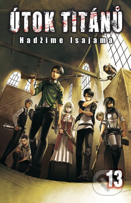 Útok titánů 13 - Hadžime Isajama - kniha z kategorie Komiksy