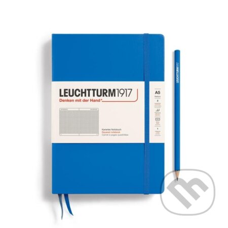 Leuchtturm1917 Zápisník Sky Medium A5 čtverečkovaný