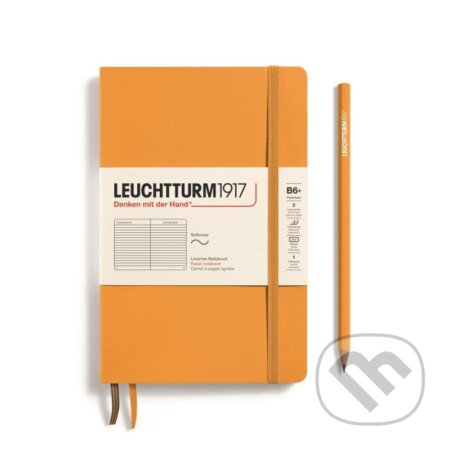 Leuchtturm1917 Zápisník Rising Sun Softcover B6+ linkovaný, Leuchtturm1917, 2024