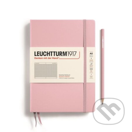 Leuchtturm1917 Zápisník Powder Medium A5 čtverečkovaný