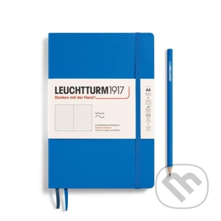 Leuchtturm1917 Zápisník Sky Softcover A5 tečkovaný