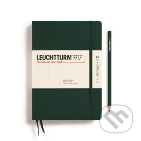 Leuchtturm1917 Zápisník Forest Green Medium A5 čistý