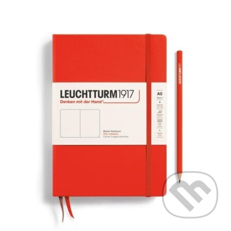 Leuchtturm1917 Zápisník Lobster Medium A5 čistý