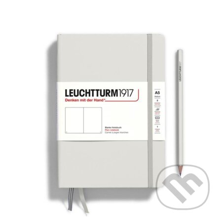 Leuchtturm1917 Zápisník Light Grey Medium A5 čistý (Leuchtturm1917)