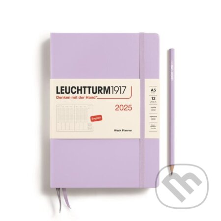 Leuchtturm1917 Week Planner Medium (A5) 2025 Lilac, Leuchtturm1917, 2024