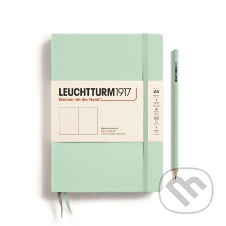 Leuchtturm1917 Zápisník Mint Green Medium A5 čistý