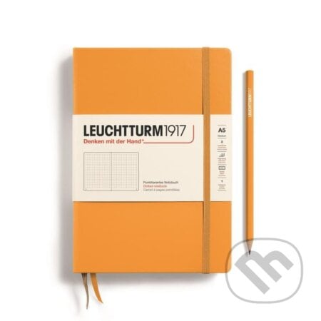 Leuchtturm1917 Zápisník Rising Sun Medium A5 tečkovaný