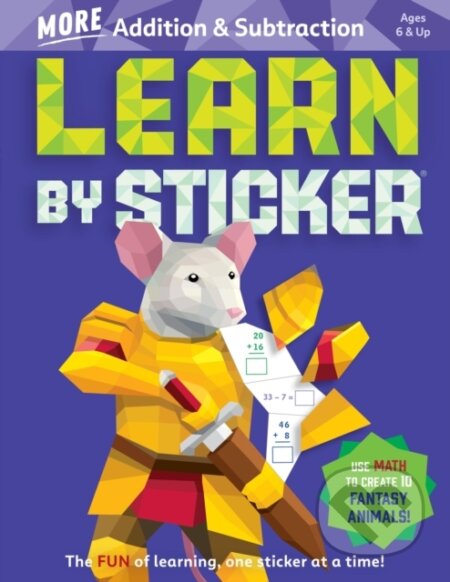 Learn by Sticker: More Addition & Subtraction, Workman, 2024