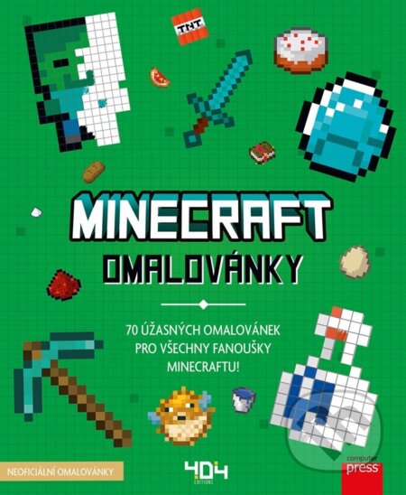 Omalovánky Minecraft - kolektív autorov, Computer Press, 2024