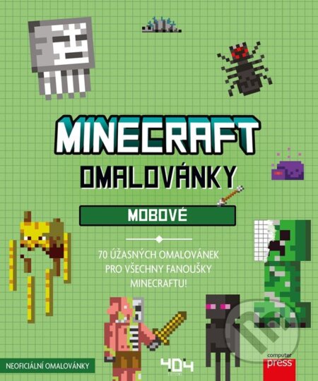 Omalovánky Minecraft - Mobové - kolektív autorov, Computer Press, 2024