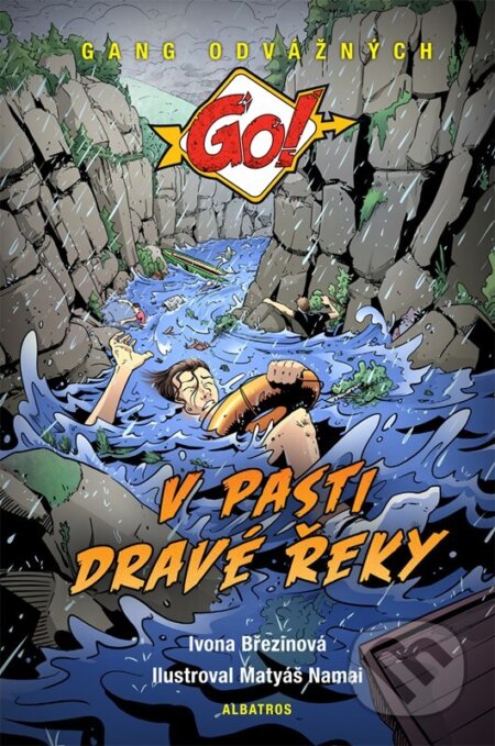 V pasti dravé řeky - Ivona Březinová, Matyáš Namai (ilustrátor) - kniha z kategorie Beletrie pro děti