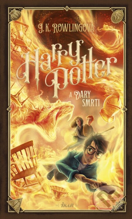 Harry Potter a Dary smrti - J.K. Rowling, Adrián Macho (ilustrátor), Ikar, 2024