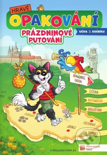 Hravé opakování učiva 3. třídy - Prázdninové putování, Taktik, 2024