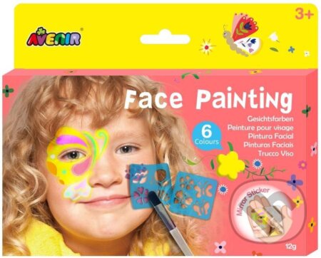 Malujeme na obličej - motýl